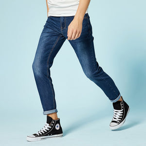 SEMIR jeans for men slim fit pants classic 2019 jeans male denim jeans Designer Trousers Casual skinny Straight Elasticity pants