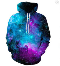 Load image into Gallery viewer, Space Galaxy Hoodies Men/Women Sweatshirt Hooded 3d Brand Clothing Cap Hoody Print Paisley Nebula Jacket