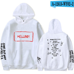 Lil Peep HEllBOY Hoodies Men/Women Fashion Hooded Sweatshirts 2019 New Lil Peep Fans Harajuku Hip Hop Streetwear Clothes 4XL