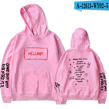 Load image into Gallery viewer, Lil Peep HEllBOY Hoodies Men/Women Fashion Hooded Sweatshirts 2019 New Lil Peep Fans Harajuku Hip Hop Streetwear Clothes 4XL