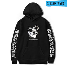 Load image into Gallery viewer, Suitable joker Hoodies Men Women Sweatshirts Fashion casual Hoodie Autumn pullovers Hip Hop joker Hip Hop gray streetwear Tops