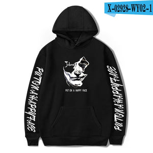 Suitable joker Hoodies Men Women Sweatshirts Fashion casual Hoodie Autumn pullovers Hip Hop joker Hip Hop gray streetwear Tops