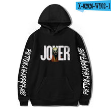 Load image into Gallery viewer, Suitable joker Hoodies Men Women Sweatshirts Fashion casual Hoodie Autumn pullovers Hip Hop joker Hip Hop gray streetwear Tops