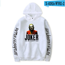 Load image into Gallery viewer, Suitable joker Hoodies Men Women Sweatshirts Fashion casual Hoodie Autumn pullovers Hip Hop joker Hip Hop gray streetwear Tops