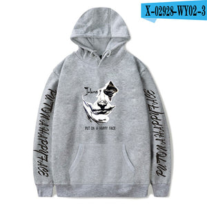 Suitable joker Hoodies Men Women Sweatshirts Fashion casual Hoodie Autumn pullovers Hip Hop joker Hip Hop gray streetwear Tops