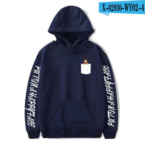 Suitable joker Hoodies Men Women Sweatshirts Fashion casual Hoodie Autumn pullovers Hip Hop joker Hip Hop gray streetwear Tops