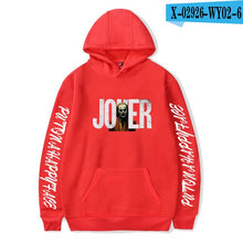 Load image into Gallery viewer, Suitable joker Hoodies Men Women Sweatshirts Fashion casual Hoodie Autumn pullovers Hip Hop joker Hip Hop gray streetwear Tops