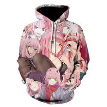 Load image into Gallery viewer, 3D Ahegao Hoodies Women Men Funny hoodie Shy Girl Face Sweatshirt Hentai Manga Streetwear Harajuku Oversized Jackets Tops 2019