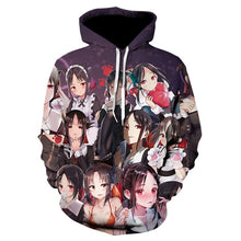 Load image into Gallery viewer, 3D Ahegao Hoodies Women Men Funny hoodie Shy Girl Face Sweatshirt Hentai Manga Streetwear Harajuku Oversized Jackets Tops 2019