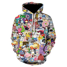 Load image into Gallery viewer, 3D Ahegao Hoodies Women Men Funny hoodie Shy Girl Face Sweatshirt Hentai Manga Streetwear Harajuku Oversized Jackets Tops 2019