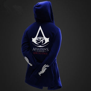 Zogaa Hoodies Men Brand Moletom Assassin Master Long Sleeve Assassins Creed Hood Sweatshirt Casual Pullover Sportswear Cotumes