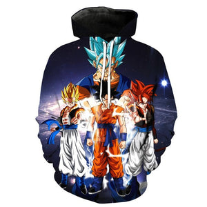 Dragon Ball Z Cartoon 3D Hoodie Sweatshirts Men Women Hoodie Anime Casual Tracksuits Jackets Harajuku Hooded Pullover Son Goku